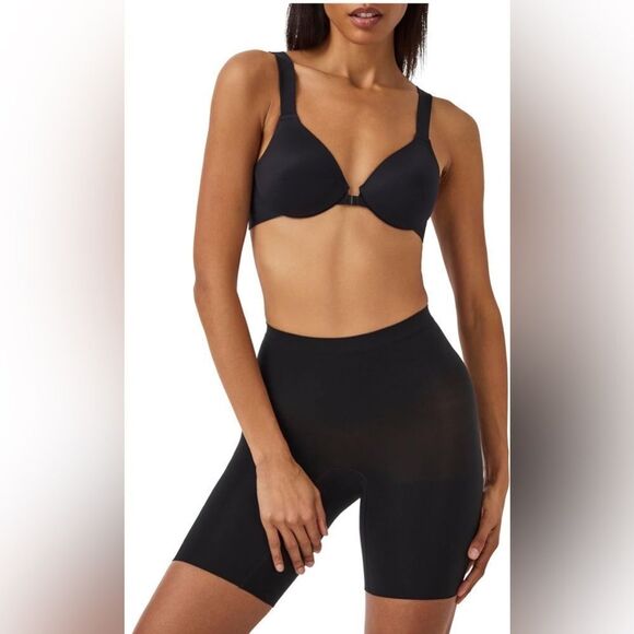 SPANX Black Shapewear Shorts - Picture 1 of 4